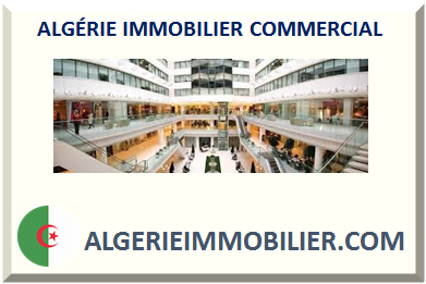 ALGÉRIE IMMOBILIER COMMERCIAL 2024