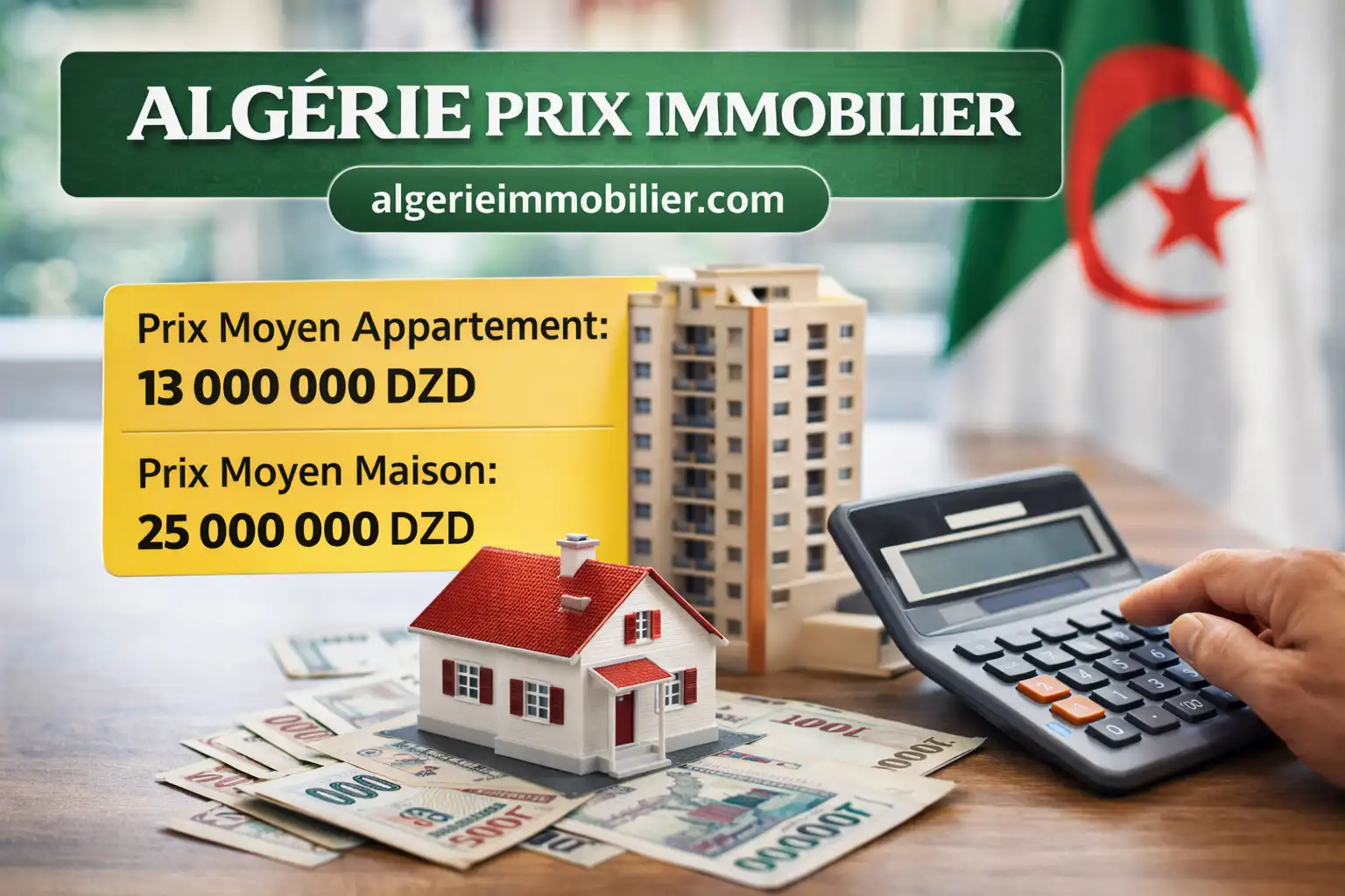 ALGÉRIE PRIX DE L'IMMOBILIER 2026  